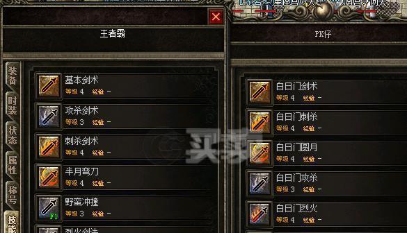 《热血传奇攻略技能详解》（揭秘热血传奇游戏中的技能运用技巧）