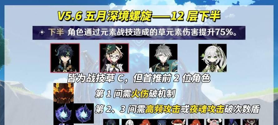 原神深渊12层攻略（挑战深渊极限，征服绝境迎来胜利）